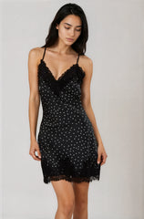 Lily Polka Dot Mini Dress