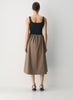 Revive Poplin Dress Limited Edition — Folio Brown/Black