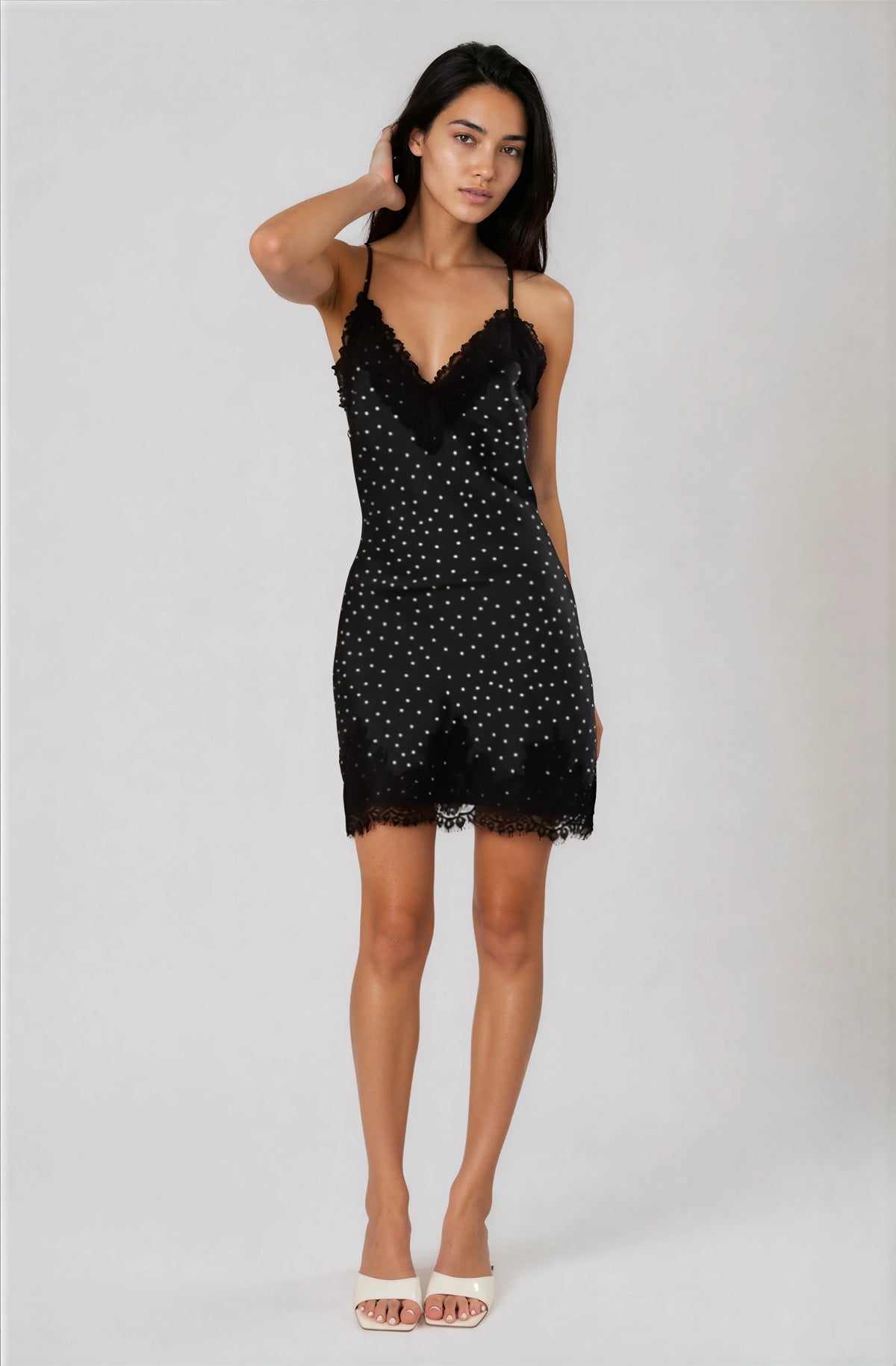 Lily Polka Dot Mini Dress