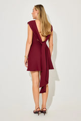 Drape Mini Dress