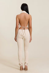 Leia Trousers in Stone