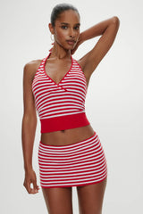 Marialla Knit Mini Skort - South Hampton Stripe