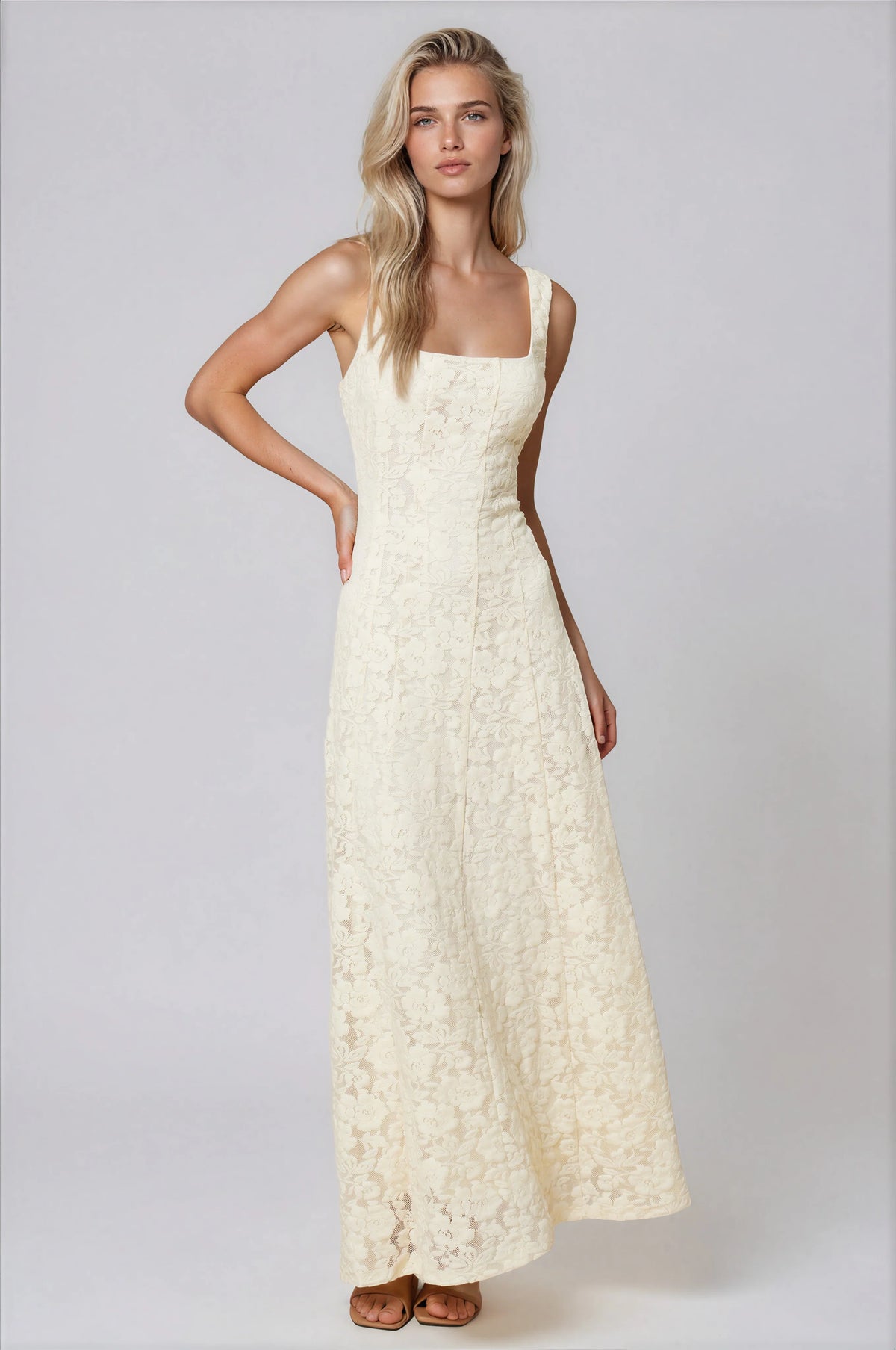 Petunia Lace Maxi Dress