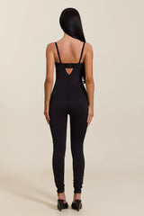 The Sculpt Jumpsuit in Black