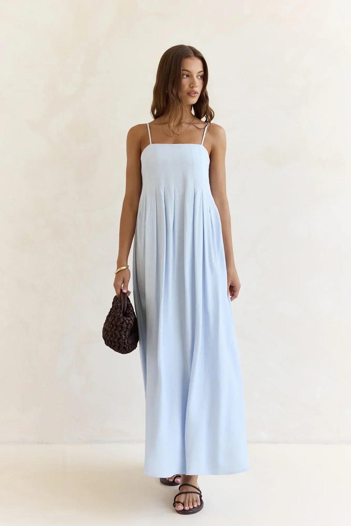 Highrise Skies Maxi Dress Blue