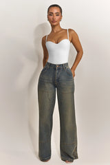 The Sculpt Bodysuit in White