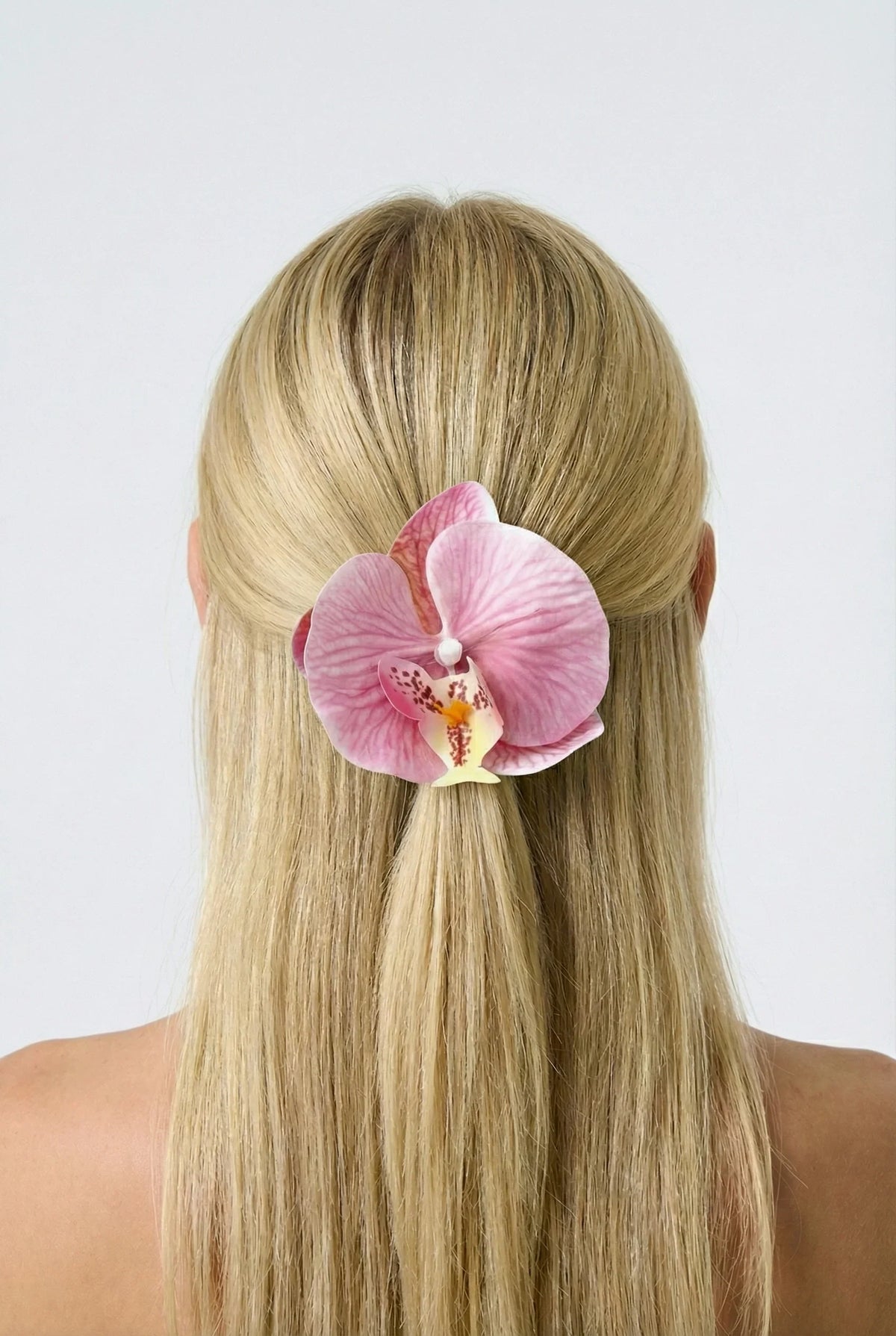 Orchid Bloom Hair Clip