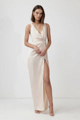 Marigold Dress - Pale Blush