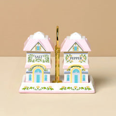 Lenox Spice Village Salt & Pepper with Tray