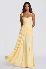 Megan | Flowing Romantic Maxi Dress