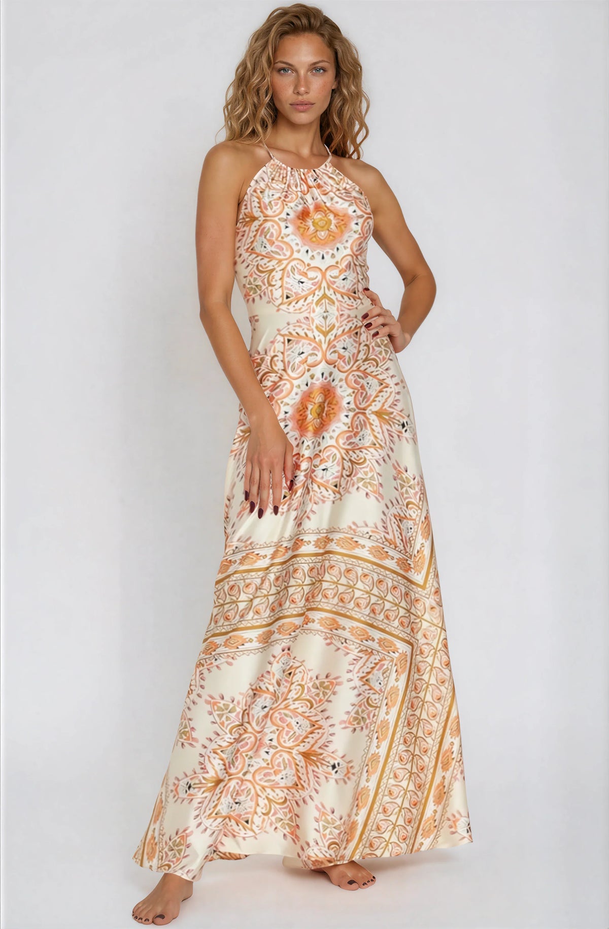 Clementine Halter Dress