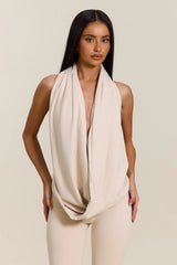 The Leia Top in Stone