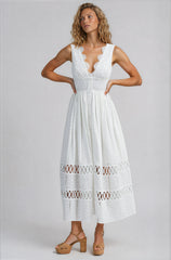 Grace Cotton Midi Dress