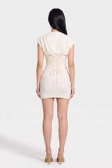 Megan | Sleeveless Corset Mini Dress