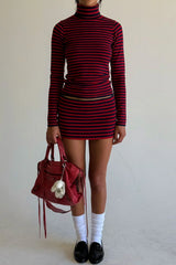 Marialla Mini Skort - Sunday Stripe