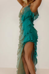 Etienne Dress - Deep Teal