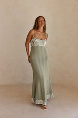 Scallop Knit Maxi Dress
