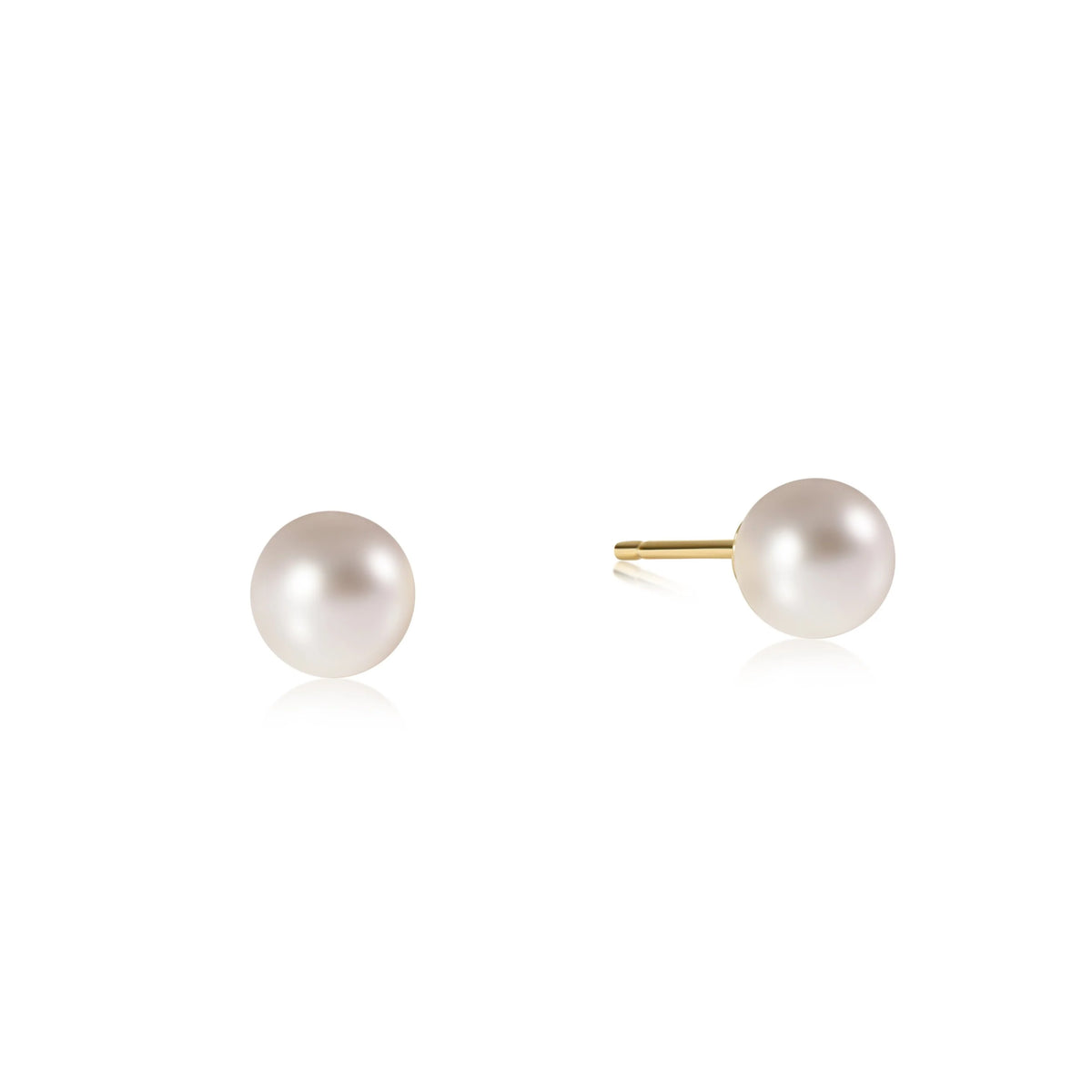Classic 6mm Ball Studs - Pearl