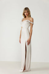 Zaria Dress - Pearl