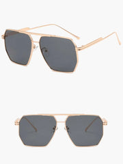 Classic Aviator Metal Frame Sunglasses