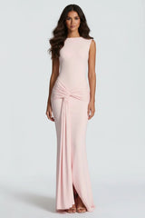 Megan | High Neck Elegant Maxi Dress