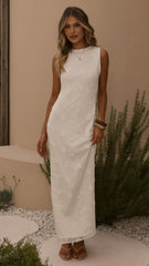 Macie Maxi Dress - Cream
