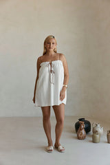 Evelia Dress - White