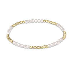Blissful Pearl 3mm Bracelet