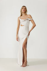 Zaria Dress - Pearl