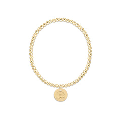 eCOLLEGIATE Classic Gold 3mm Bracelet - Georgia Southern University