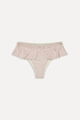 x BELLA HADID Sunday Swim Skirt - Strawberry Polka Dot