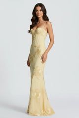 Megan | Formal Floral Maxi Dress