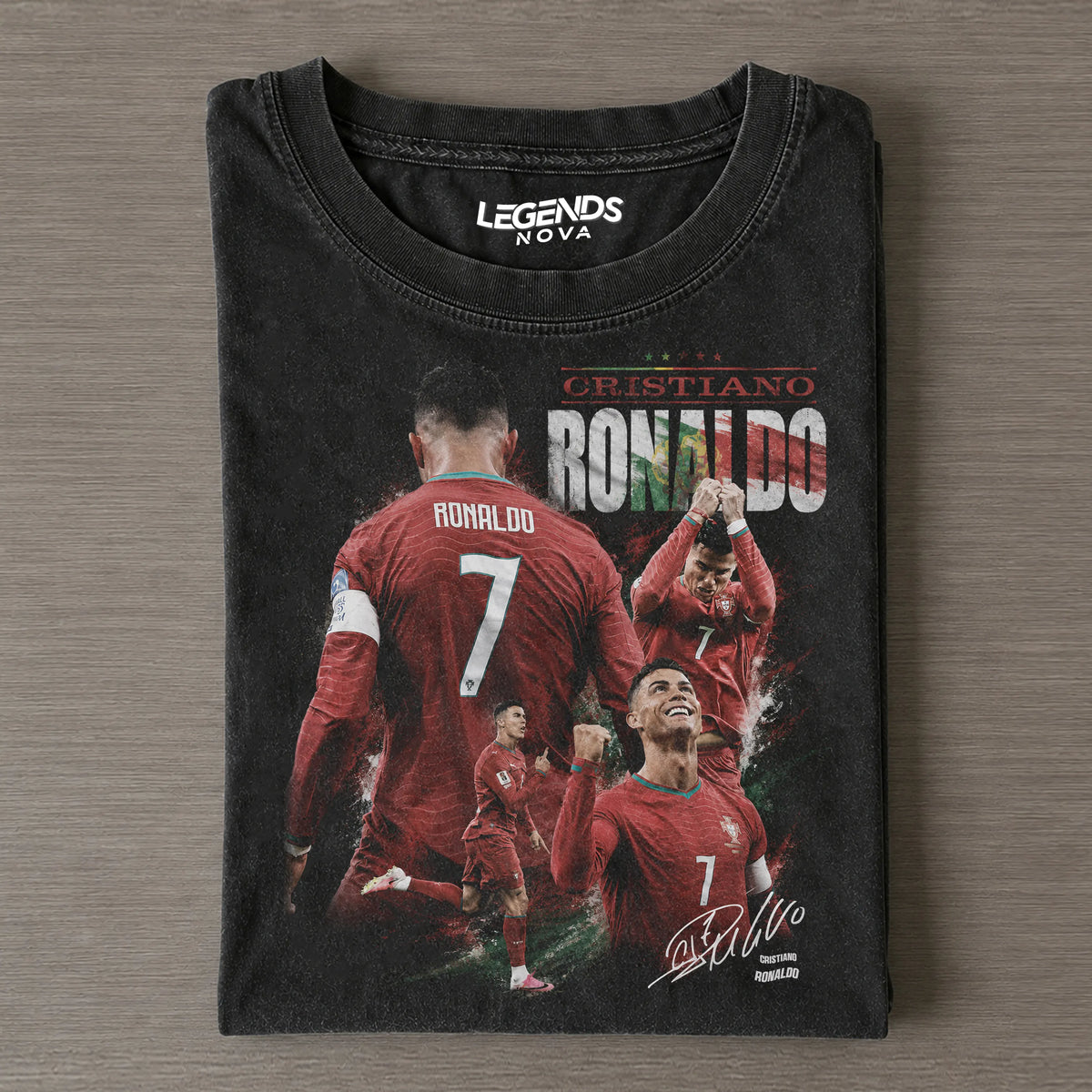 Cristiano Ronaldo 2026 Vintage TEE