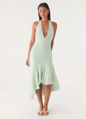 Darline Midi Dress - Pistachio