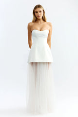 Brigitte Dress - Ivory
