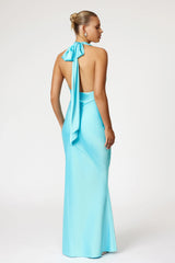 Amalia Dress - Lagoon Blue