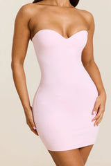 The Sculpt Mini Dress in Pink