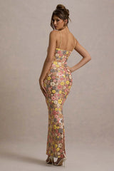 Elara Garden Maxi Dress