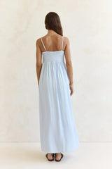 Highrise Skies Maxi Dress Blue