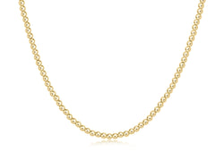 Choker Beaded - Classic Gold 3mm