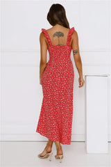 Here To Slay Maxi Dress Red