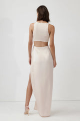 Marigold Dress - Pale Blush