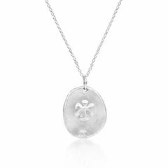 16" Necklace Sterling - Inspire Sterling Disc