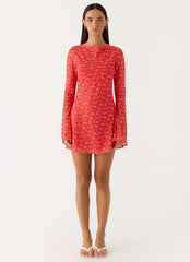 Sabella Mini Dress Red