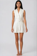 Capri Belted Romper