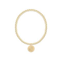 eCOLLEGIATE Classic Gold 3mm Bracelet - FSU