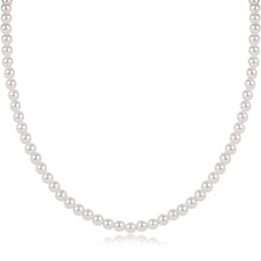 Choker Beaded - Classic Pearl 4mm