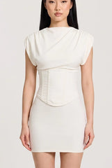 Megan | Sleeveless Corset Mini Dress