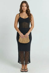 Barcelona Knit Midi Dress
