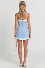 Sunset Sculpt Romper Mini Dress